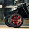 Lakeside Buggies MODZ Ambush Red & Black 14" Golf Cart Wheel- G1-5400-MBR Modz Wheels