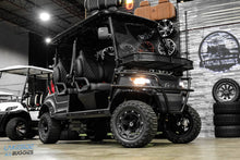 2024 EPIC E40FL Matte Black  Lifted  Forward Facing Golf Cart PN# HP220700506 -  EPIC Carts at LakesideBuggies.com